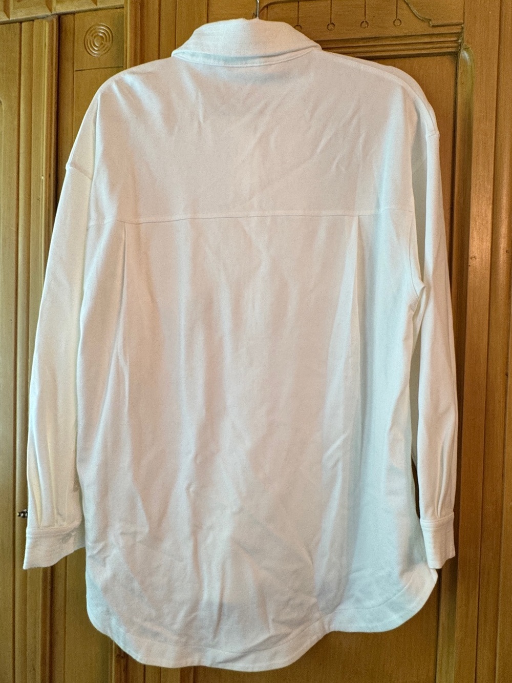 SSYS Emilia Collared Front Pocket Top Ivory Small NWOT - Picture 3 of 8